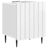 Bedside Cabinet 2 pcs High Gloss White 43 x 34.5 x 52 cm 894344