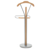Suit Stand Natural MDF 107 cm tall Lightweight Clothing Rack 246719