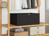 Storage Box 6 pcs Anthracite 55 x 35 x 32 cm Non-woven fabric 42024584