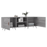 TV Cabinet Grey Sonoma 150x30x50 cm Engineered Wood 829074