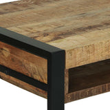 Dressing Table Brown 100 x 50 x 75 cm Solid Mango wood 4015965