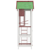Bird House Mocha 60x58.5x160 cm Solid Wood Pine 172257