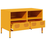TV Cabinet Mustard Yellow 68x39x43.5 cm Cold-rolled Steel 851319