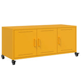 TV Cabinet Mustard Yellow 100.5x39x43.5 cm Steel 846647