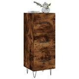Sideboard Smoked Oak 34.5x34x90 cm Engineered Wood 828601