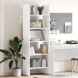 Book Cabinet White 60x35x180 cm Engineered Wood 803407