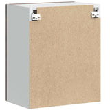 Kitchen Wall Cabinets 2 pcs Porto Smoked Oak Engineered Wood 854048