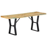 Bench 110 cm Solid Reclaimed Wood 247952