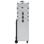 ZNTS Make-up Trolley Aluminium Silver 91814