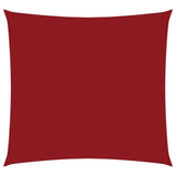 Sunshade Sail Oxford Fabric Square 4x4 m Red 135634