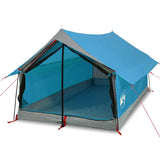 Camping Tent 2-Person Blue Waterproof 94360