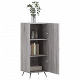Sideboard Grey Sonoma 34.5x34x90 cm Engineered Wood 828514