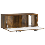 Wall-Mounted TV Cabinet Smoked Oak 78.5 x 31 x 30 cm 899400