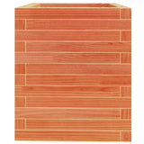 Garden Planter Wax Brown 40x40x46 cm Solid Wood Pine 3282401