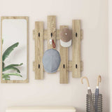 Wall-Mounted Coat Rack Wall-mounted Sonoma Oak 60 x 3 x 82 cm 874477