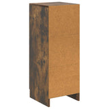 Sideboard Smoked Oak 33 x 34.5 x 87 cm Engineered Wood 895750