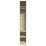 Wardrobe Sonoma Oak 30x50x200 cm Engineered Wood 3307686