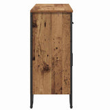 Sideboard with Drawer Old Wood 97 x 32.5 x 74.5 cm 868776