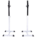 ZNTS Barbell Squat Rack with Barbell and Dumbbell Set 30.5 kg 275353