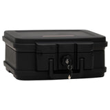 Safe Box Black 38x32.5x16.5 cm 154960