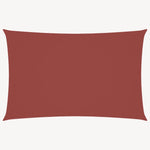 ZNTS Sunshade Sail Oxford Fabric Rectangular 2.5x5 m Terracotta 135374