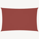 ZNTS Sunshade Sail Oxford Fabric Rectangular 2.5x5 m Terracotta 135374