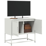 TV Cabinet White 68.5x39x60.5 cm Steel 846475