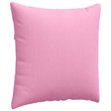 Sofa Pillows 2 pcs Pink 80 x 80 cm Fabric 42014055
