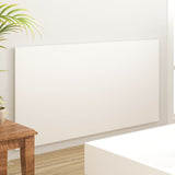 811034 Bed Headboard White 160x1,5x80 cm Engineered Wood