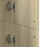 Highboard Sonoma Oak 60x35x180 cm Engineered Wood 3276667