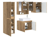 Bathroom Cabinet Set 5 pcs Artisan Oak 50 x 14.5 x 70 cm 3407326