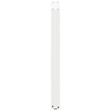 Bar Table Legs U-Shaped 2 pcs White 60x cm Steel 4013225