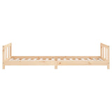 Kids Bed Frame 90x200 cm Solid Wood Pine 834423