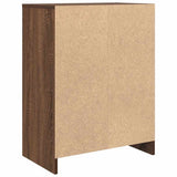Sideboard Brown Oak 57x34x76 cm Engineered Wood 861622