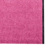 Doormat Pink and Black 120 x 350 cm 100% Polyamide 4100743