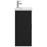 Bathroom Furniture Set Black Oak 61 x 40 x 84.5 cm 3404351