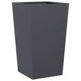 Garden Planters Anthracite 2 pcs 45x45x75 cm Steel 851099