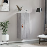 Wall Mounted Cabinet Grey Sonoma 34.5x34x90 cm 828834