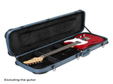 Electric Guitar Square PU Hard Case with Protective Sleeve Fits ST TL Burning 95197785