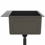 Handmade Kitchen Sink Black Stainless Steel 51511