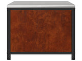 Kitchen Storage HATTEM Rusty 90 x 50 x 53 cm Steel 875002