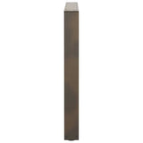 Dining Table Legs V-Shape 2 pcs Natural Steel 90x cm Steel 4012655