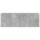TV Cabinets Wall-mounted 2 pcs Concrete Grey 60x30x41 cm 836945