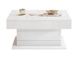 360&degRotating coffee table, Highgloss Lift-Top Centre Table with 1 drawers, Rotating Lifting Sofa N605P374204W
