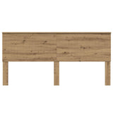 Headboard with Headboard Artisan Oak 200 cm Engineered wood 887724