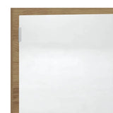 LED Bathroom Mirror Artisan Oak 100x8.5x37 cm Engineered Wood 856276