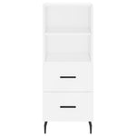 ZNTS Sideboard White 34.5x34x90 cm Engineered Wood 828684