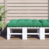 Pallet Cushion Green 120x80x12 cm Fabric 360518