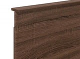 Headboard Brown Oak 100 cm Engineered Wood 887678