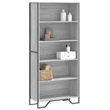 Book Cabinet Grey Sonoma 80x31x169 cm Engineered wood 3295315